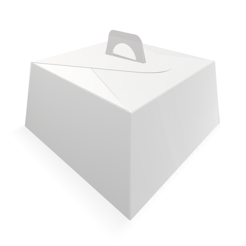 Free mockup Cake box